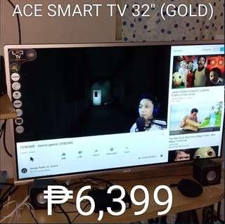ACE Full HD Smart TV 32" (Gold) 6,399 lang!