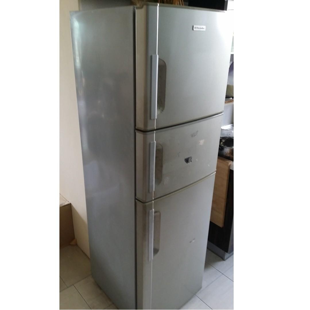 3 Doors Electrolux Fridge Kitchen Appliances On Carousell