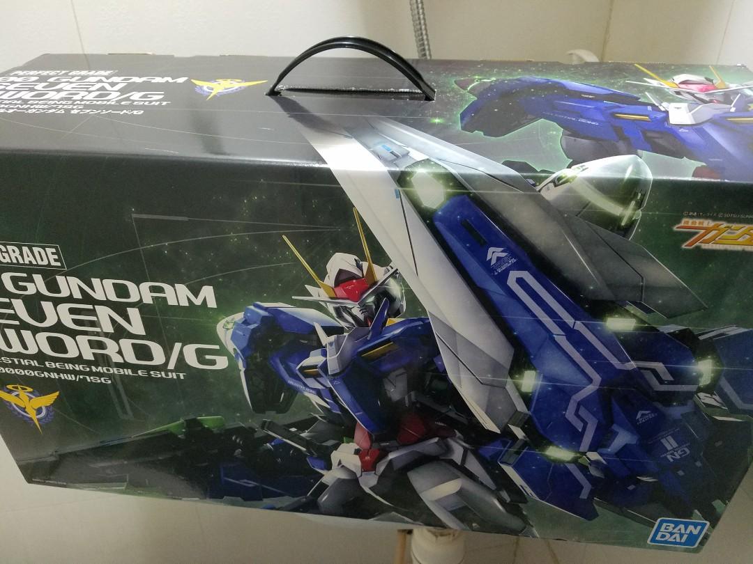 全新原裝行貨bandai 高達pg Perfect Grade 00 Gundam Seven Sword G 1 60 G 七劍模型 玩具 遊戲類 玩具 Carousell