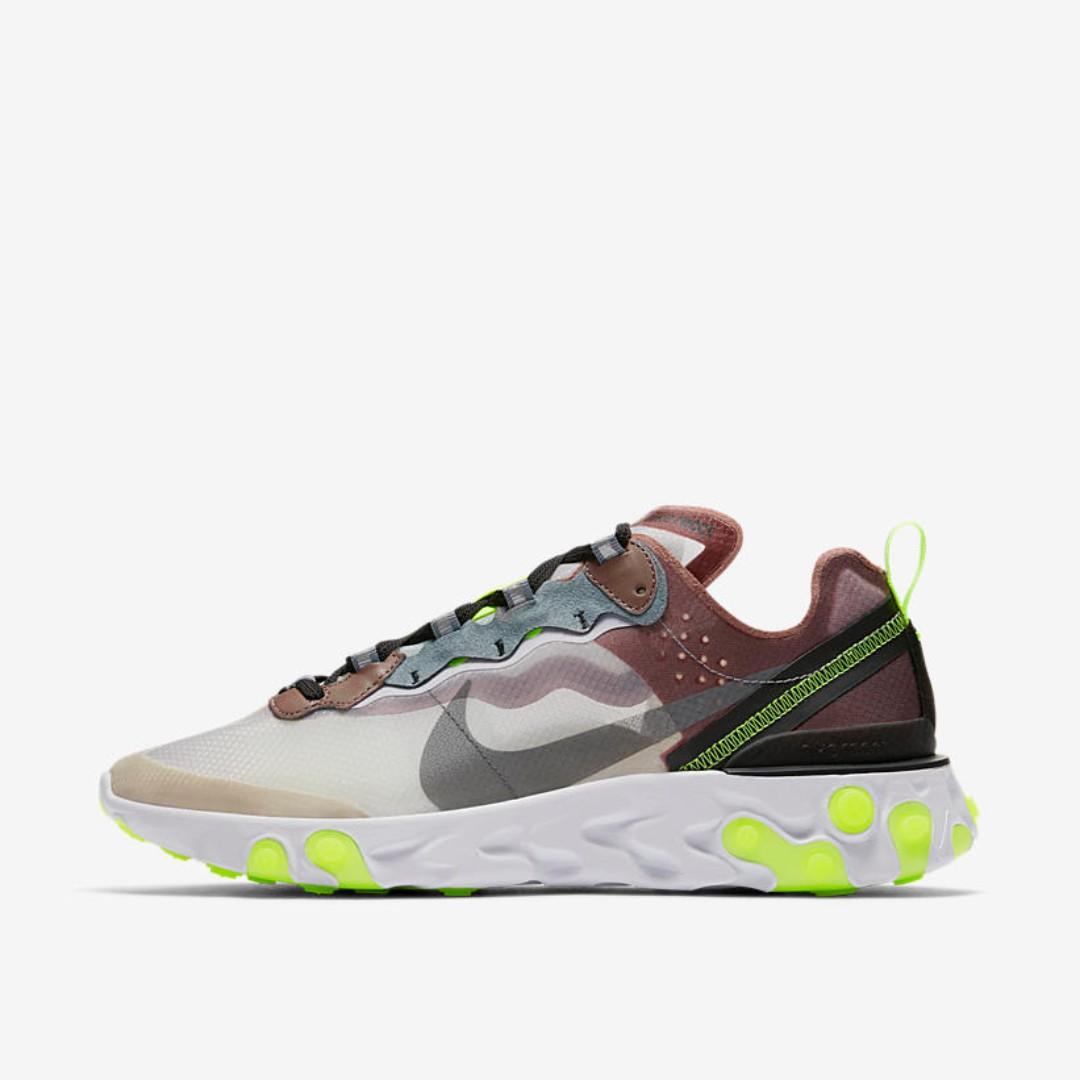 desert sand nike react element 87