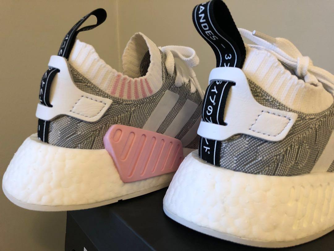 Adidas nmd light pink top