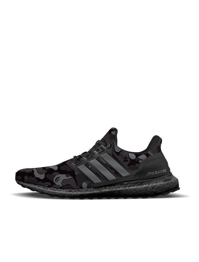 ultraboost bape black