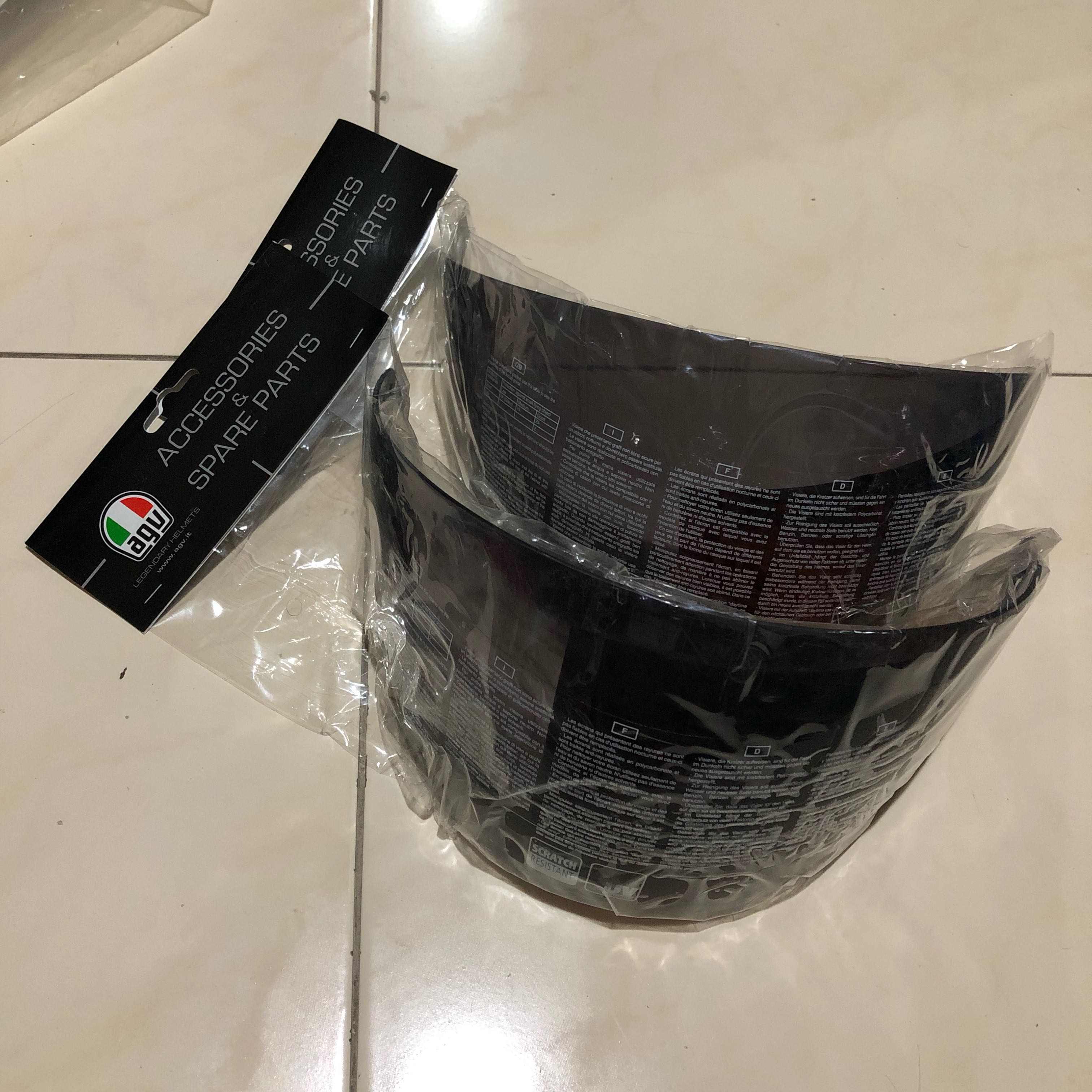 AGV Bali Visor, Motorcycles, Motorcycle Apparel on Carousell