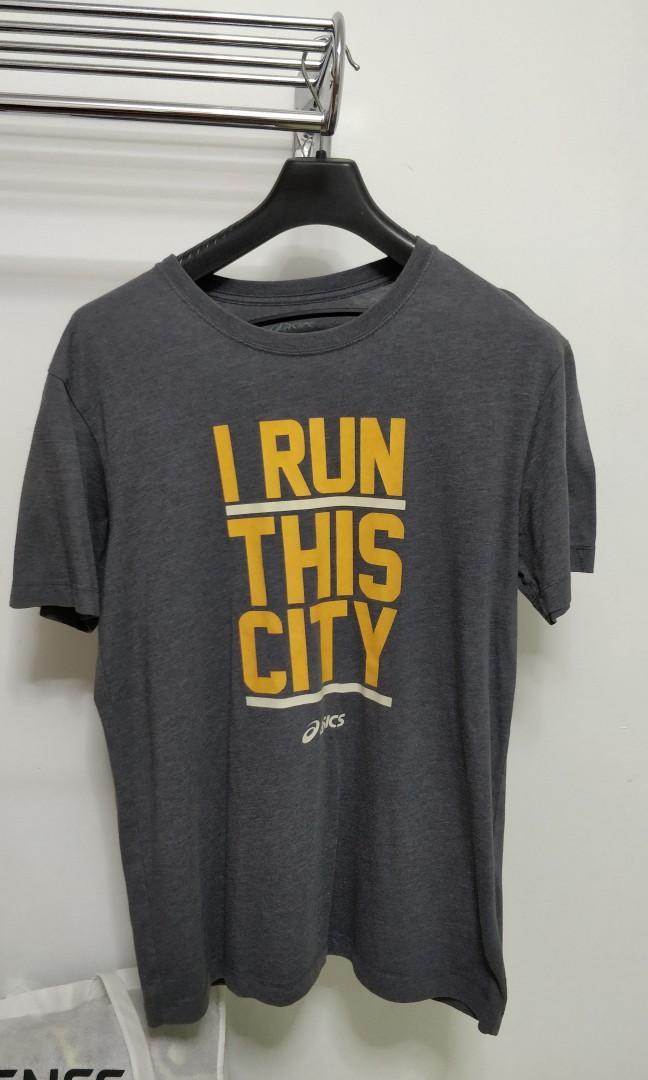 asics i run this city tee