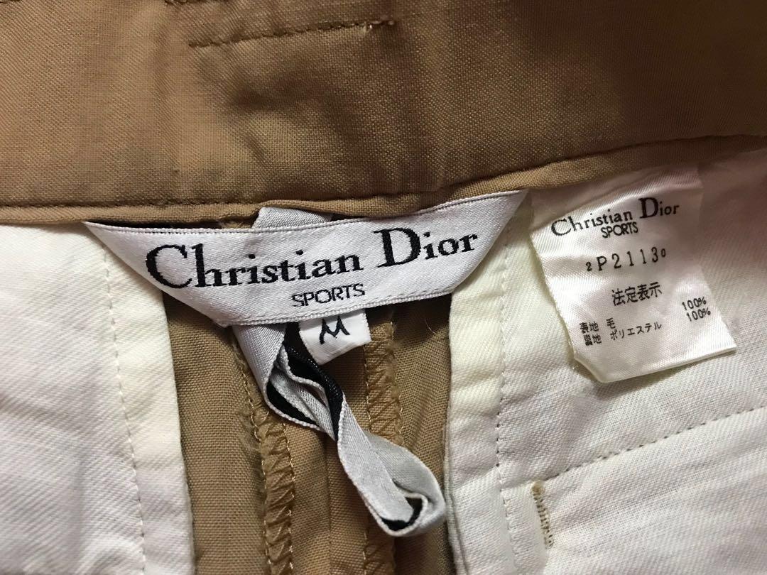 CHRISTIAN DIOR Women Olive Embroiderd Cargo Pants Size 8 NWT Made in France   eBay