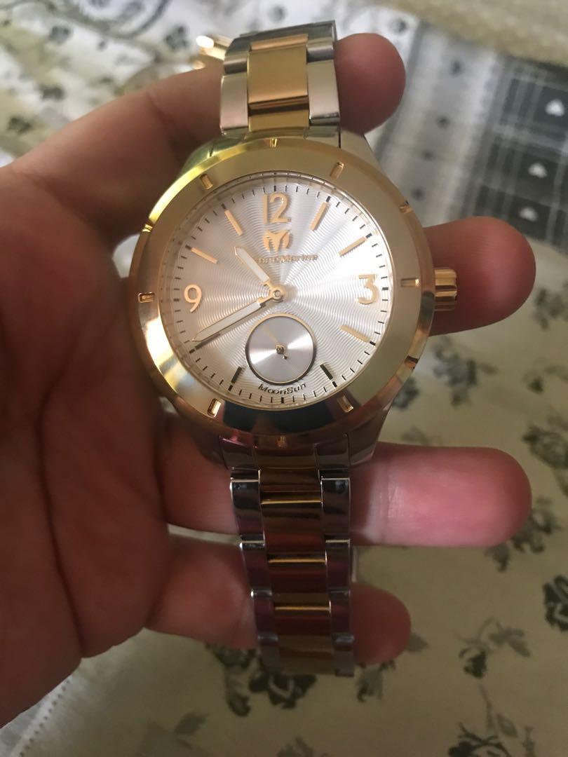 Authentic Technomarine Moonsun two tone Last price posted