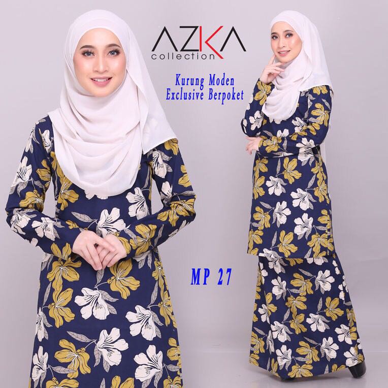  Baju Kurung Moden Berpoket Baju Raya 2019 Muslimah 