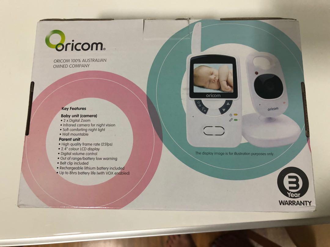 BNIB Oricom Video Baby Monitor 50 off RRP Babies Kids Infant