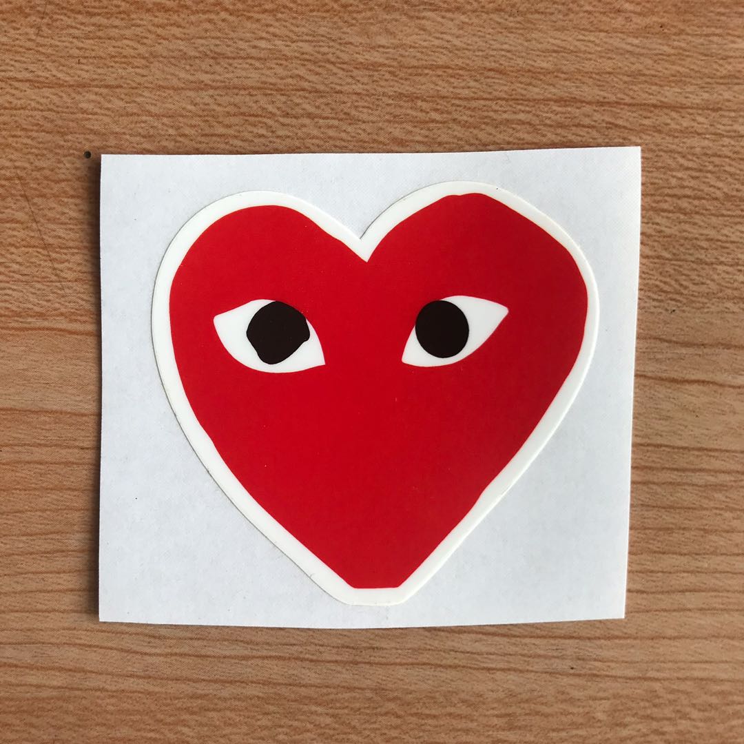 comme des garcons sticker