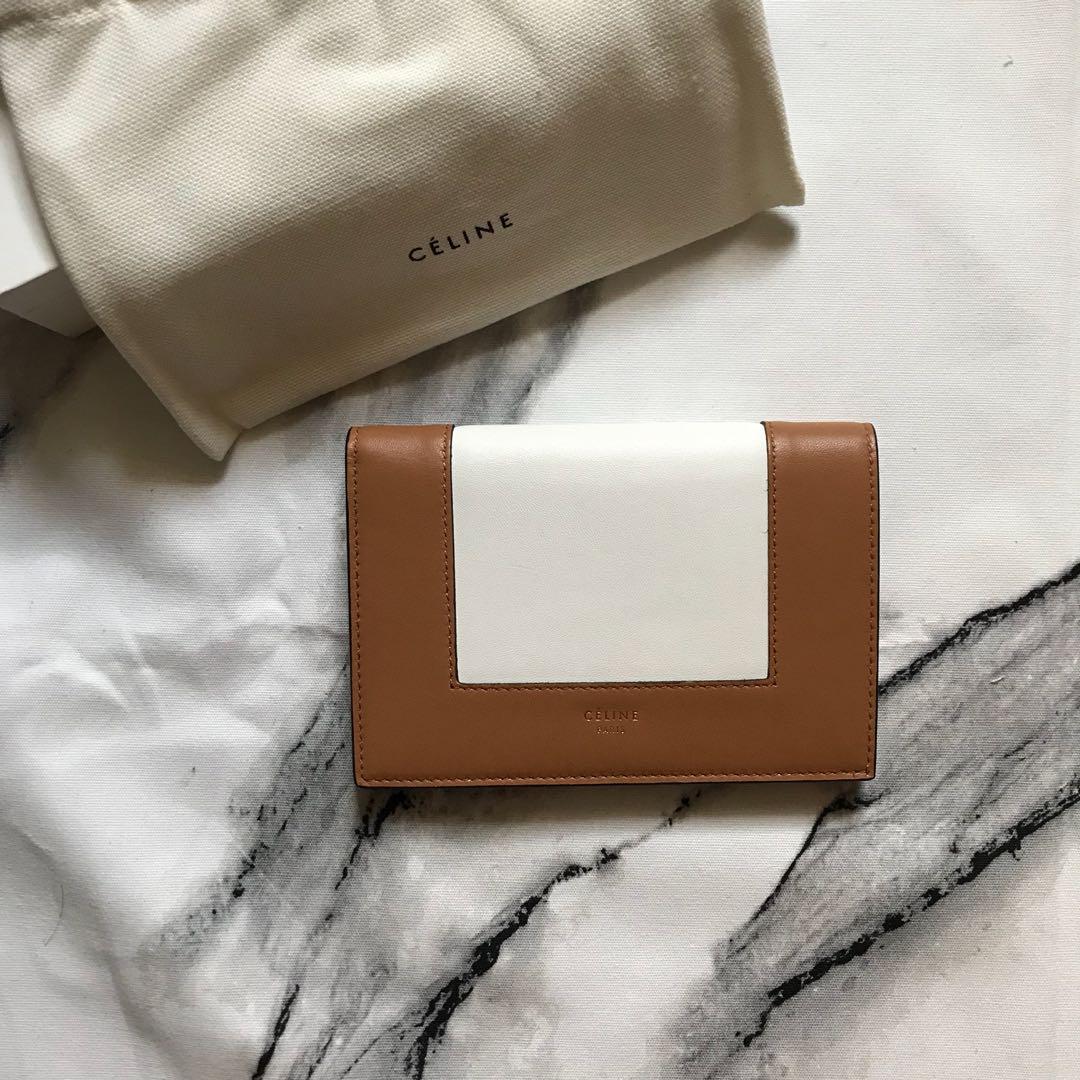 Celine cheap frame wallet