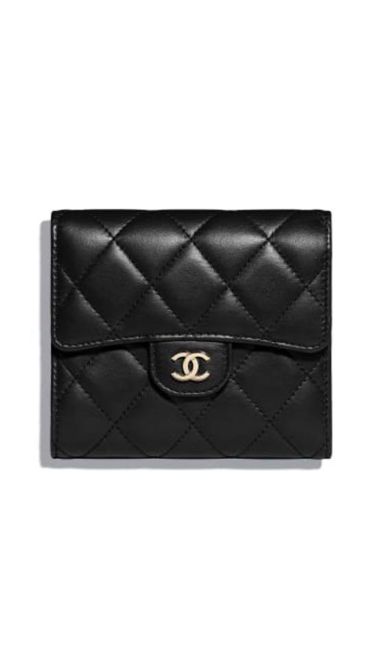 Chanel Lambskin Classic small flap wallet, Women's Fashion, Bags Chanel Lambskin Classic small flap wallet, Women's Fashion, Bags