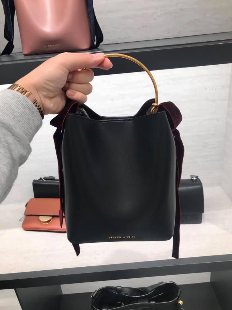 charles and keith ribbon bag