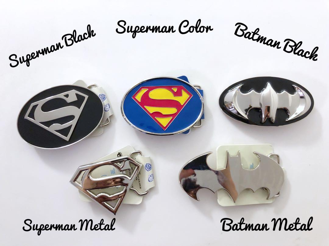 dc comics belt buckles