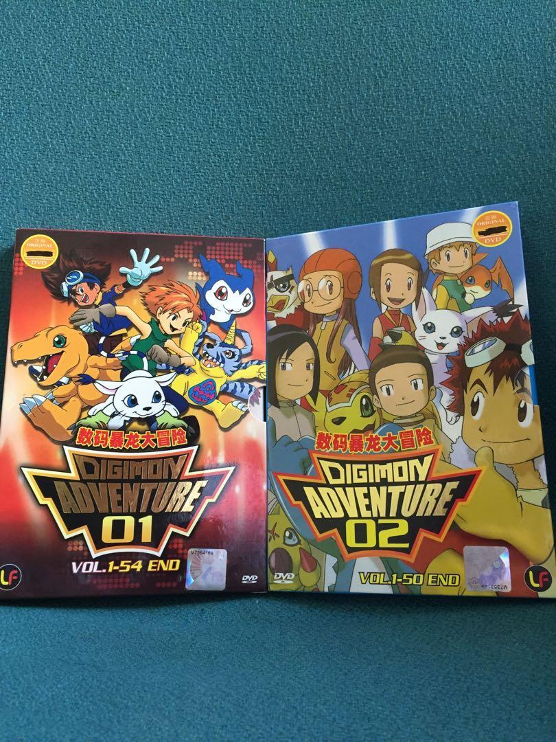 Digimon Adventure Season 1 2 Tv Home Appliances Tv Entertainment Tv Parts Accessories On Carousell