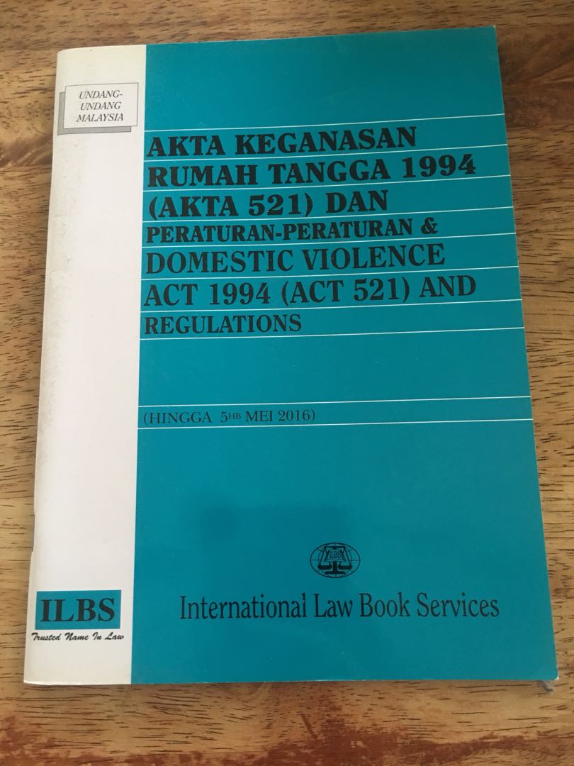 Domestic Violence Act 1994 Textbooks On Carousell