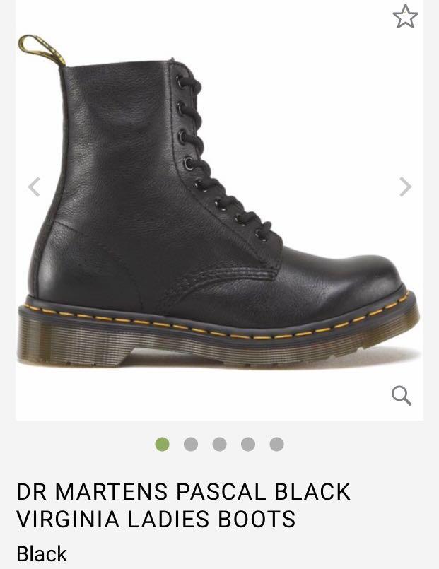 dr martens 1460 virginia black