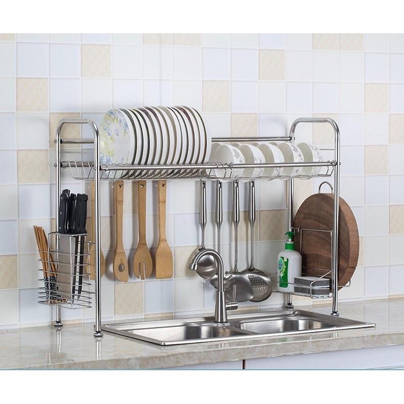 Drying Rack Dishwasher Drainer Stainless Steel Kitchen Organizer