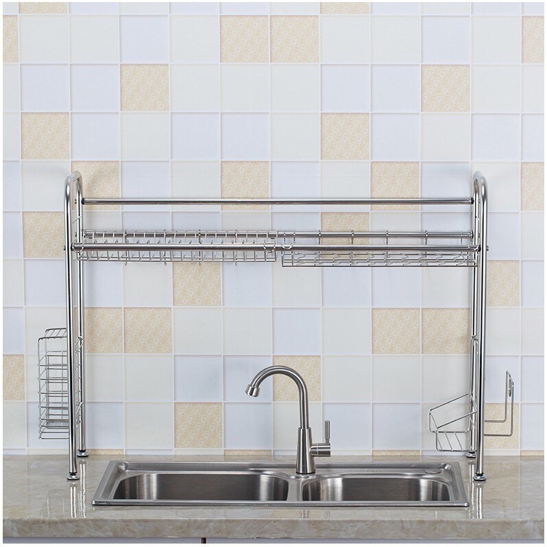 Drying Rack Dishwasher Drainer Stainless Steel Kitchen Organizer