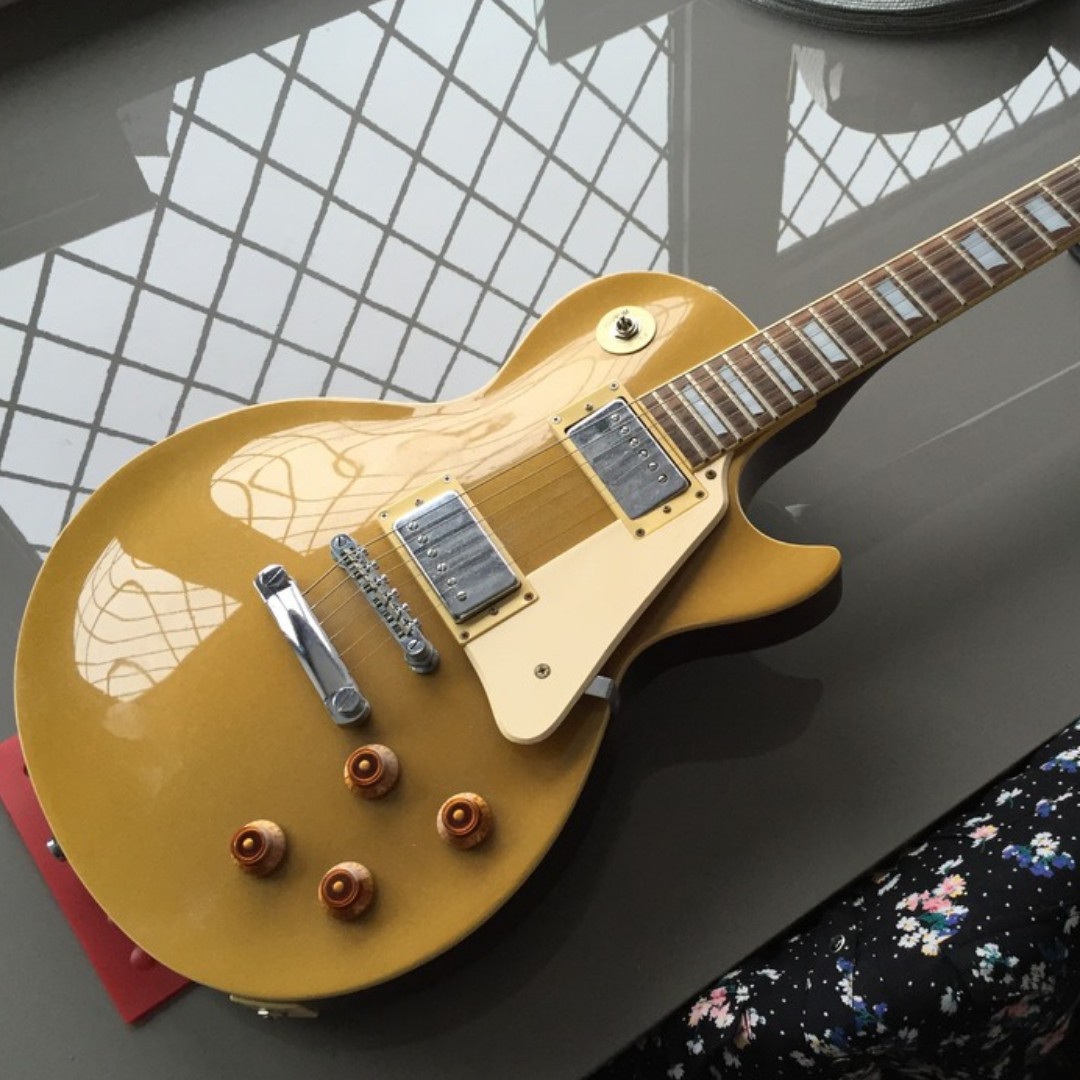 Epiphone les paul on sale gold top standard