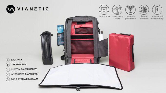 Vianetic smart baby diaper backpack cheap