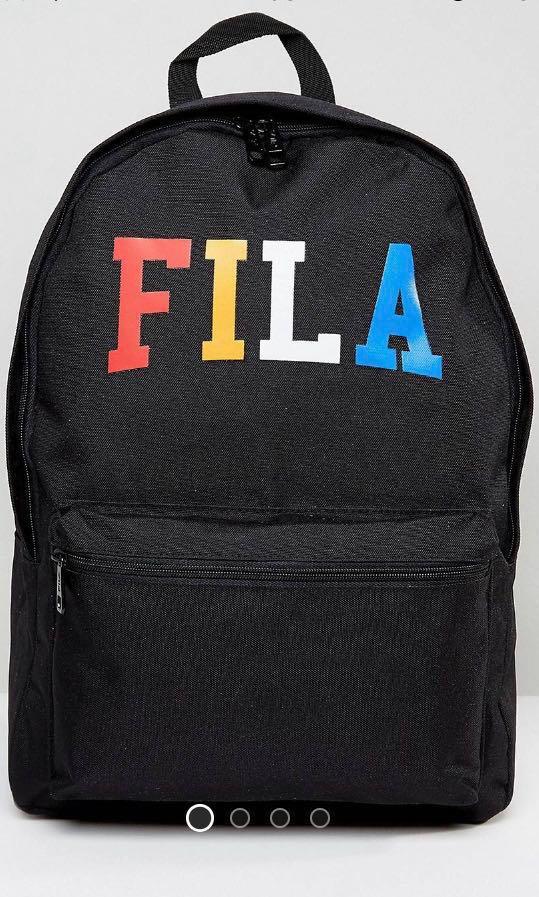 fila reflective backpack