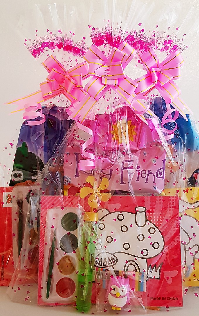 Children birthday Goodie bag, goody bag, handheld balloon, birthday