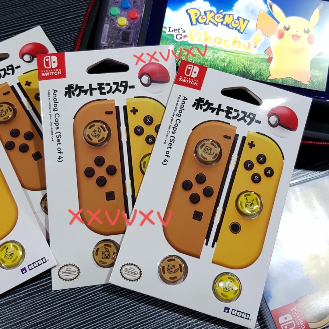 New Joycons Nintendo Switch Genuine Pokemon Lets Go Pikachu And Lets Go Eevee Joy Con Controllers With Custom Colored Buttons