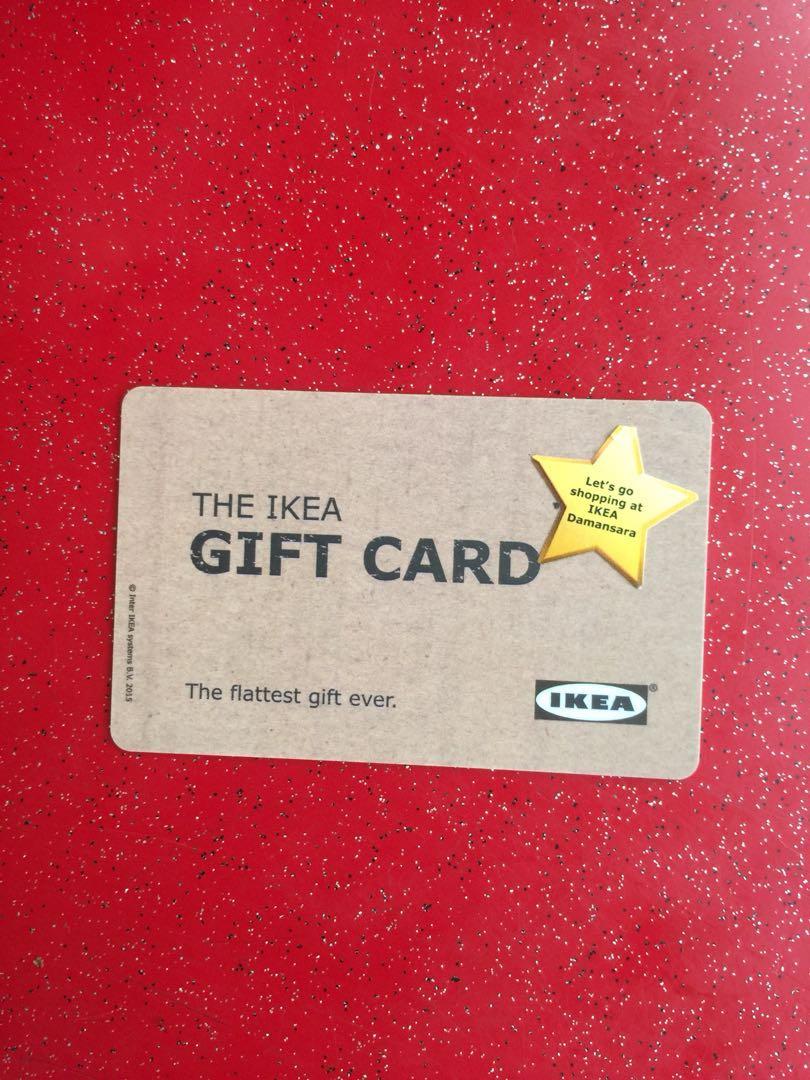 Ikea voucher card Rm 300, Tickets & Vouchers, Vouchers on Carousell