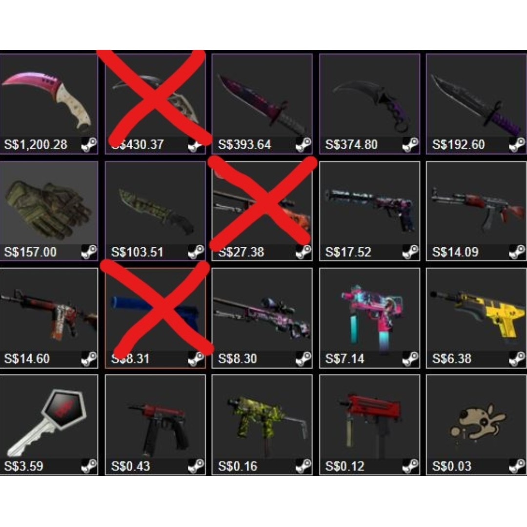 INSTANTLY TRADEABLE / PRE-ORDER CSGO SKINS, Video Gaming, Gaming ...