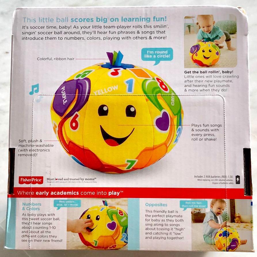 Fisher price kick and learn cheap soccer ball