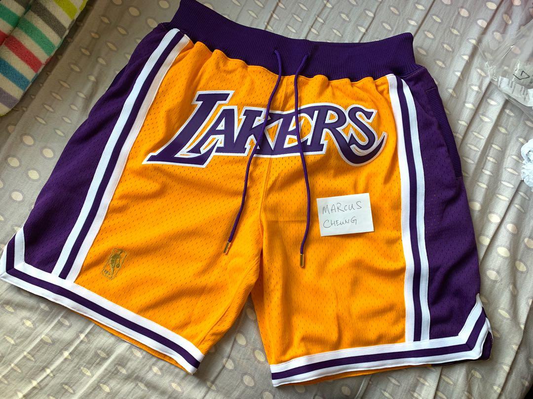 lakers shorts