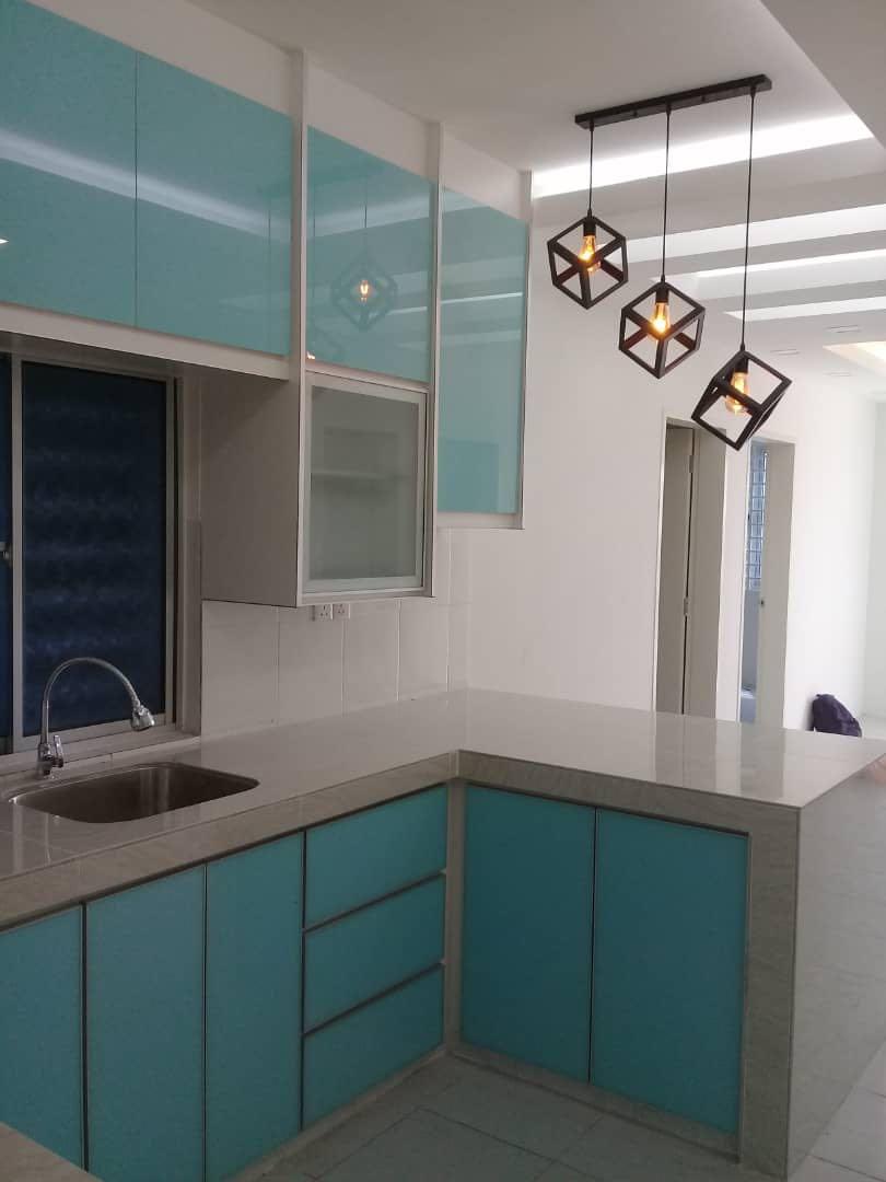 3g glass kitchen cabinet hot sale