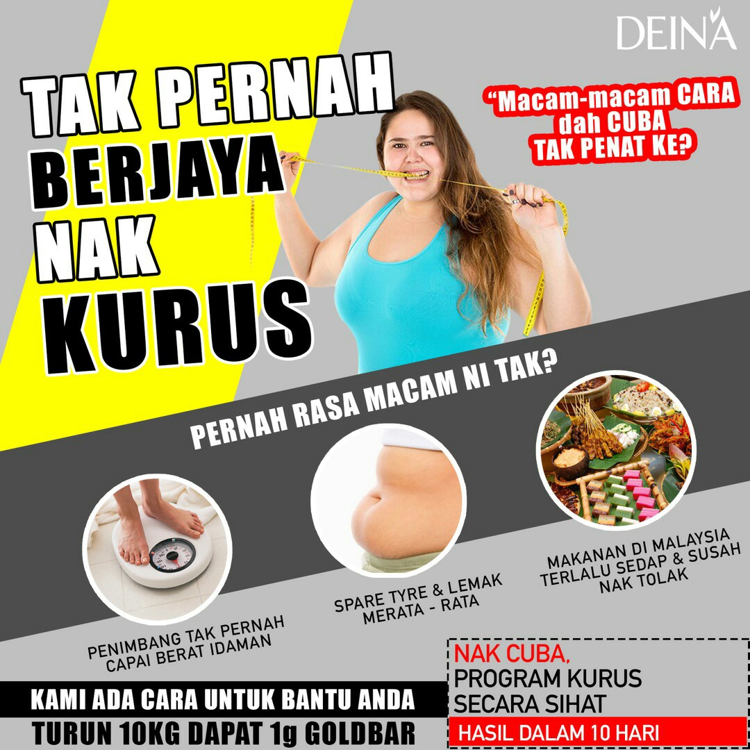 Kurus Dan Sihat Dengan Bahan Semulajadi Health Beauty Bath Body On Carousell