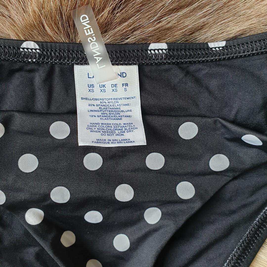 Lands End Polka Dots two-piece swimsuit (Category: Bikinis & Swimsuits) located in Makati City. Submitted by jazz_girl (Listing ID 214725811, Image 3). Description: Lands End Polka Dots 2-Piece swimsuit Never worn Top is S = US 6/8 Bottom is XS = US4/6 MOP: GCash/BPI/BDO/RCBC.