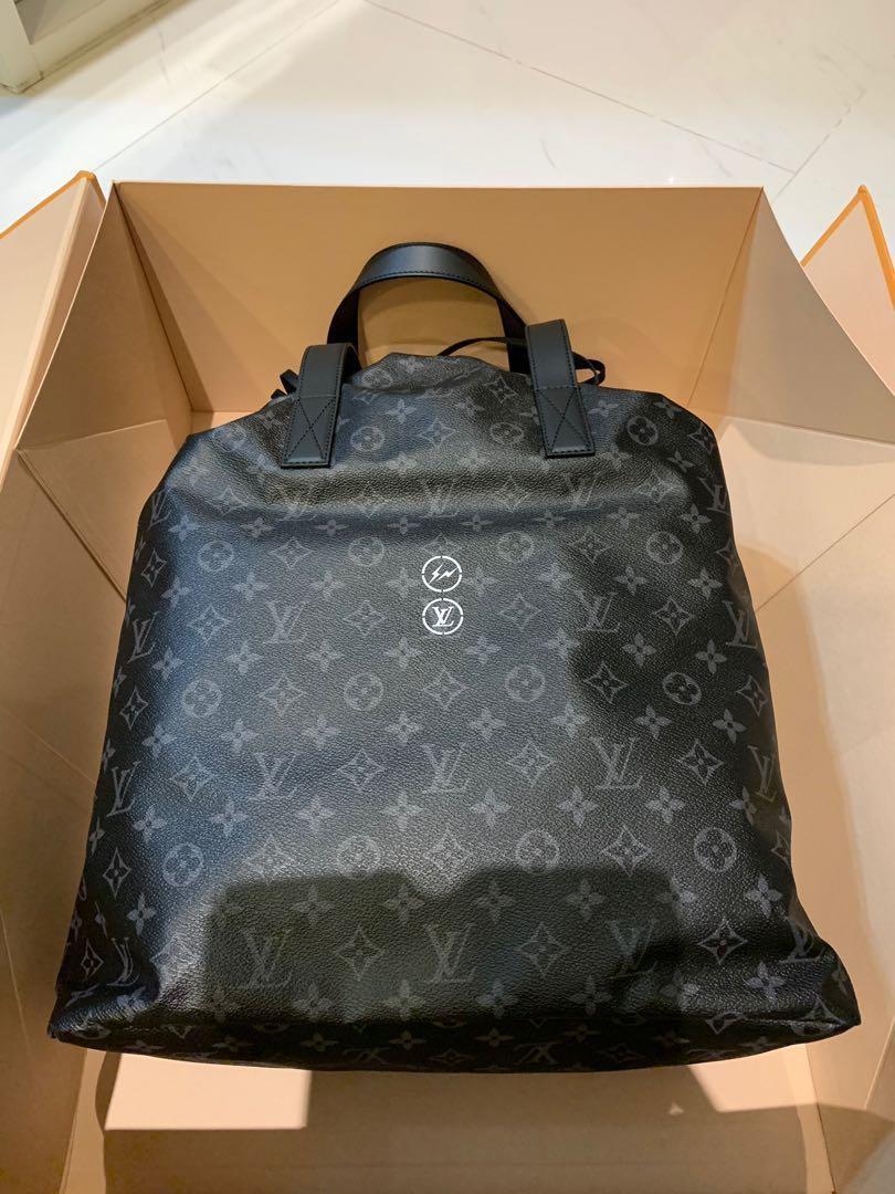 Louis Vuitton Cabas Light Drawstring Bag Flash Fragment Macassar Monogram  Canvas at 1stDibs