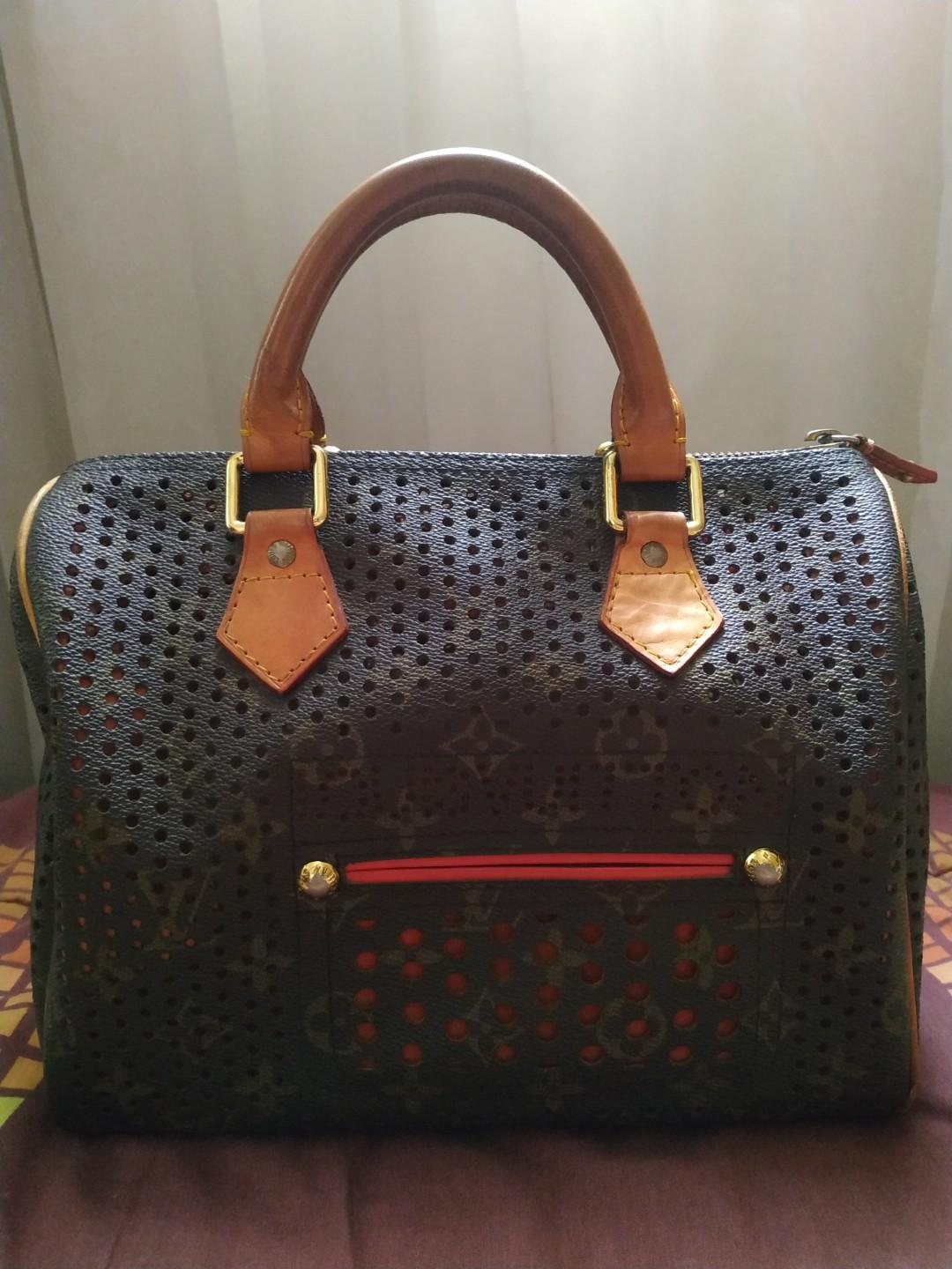 Louis vuitton monogram speedy limited edition, Fesyen Wanita, Tas \u0026 Dompet  di Carousell