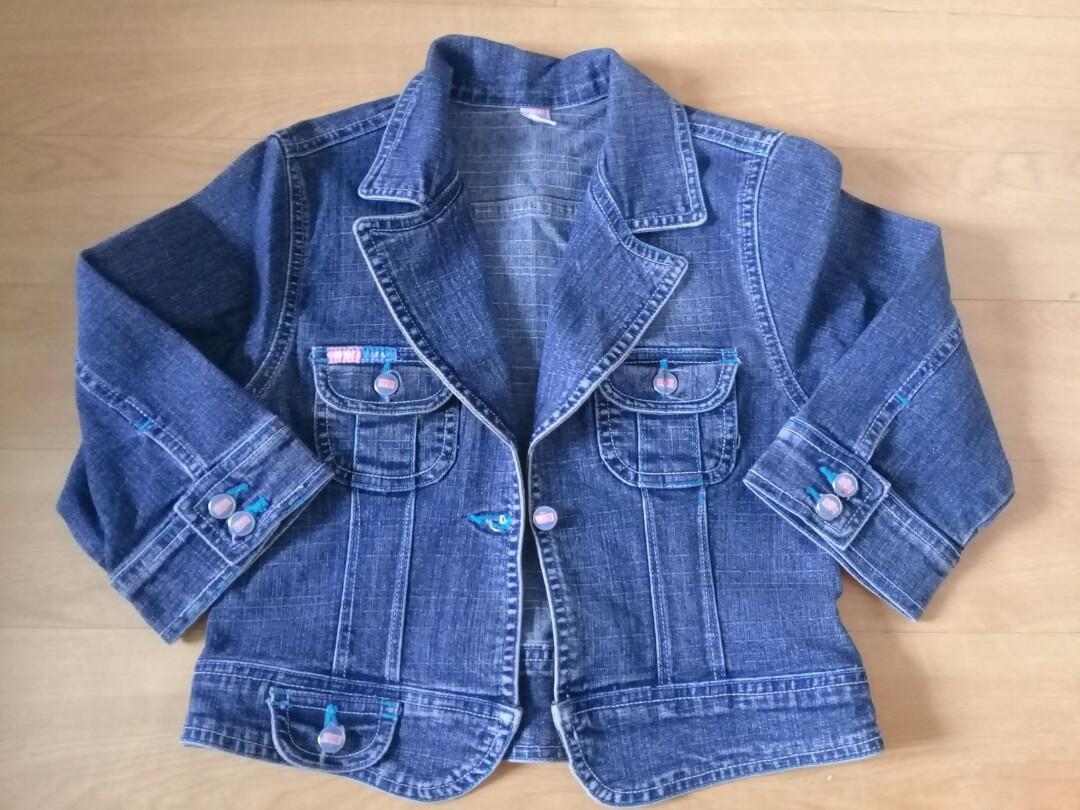 maong jacket for girls