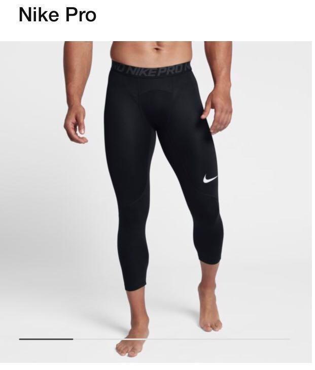 Nike Pro Tights, Men's Fashion, Activewear on Carousell