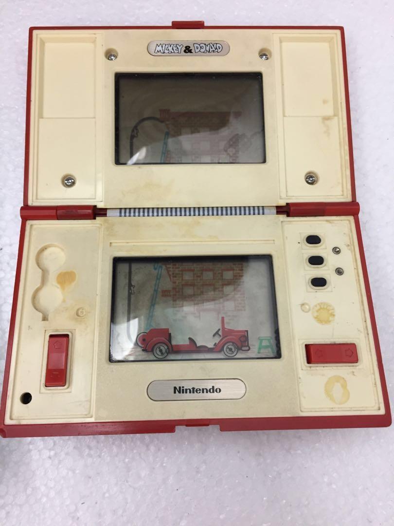 game & watch nintendo mickey & donald