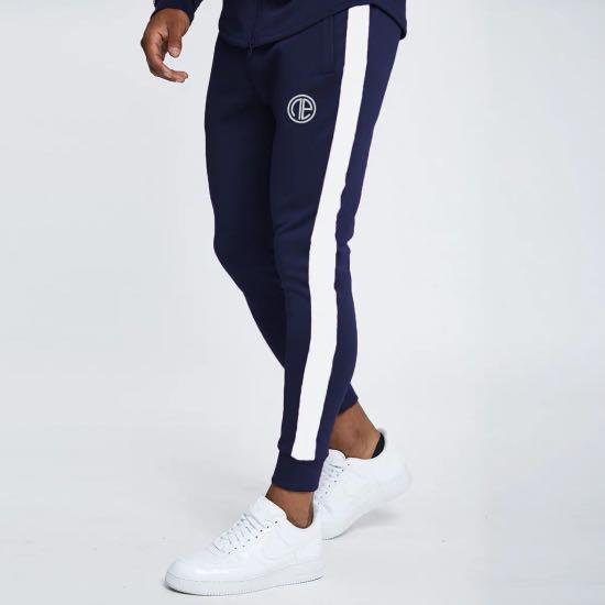 one stripe joggers