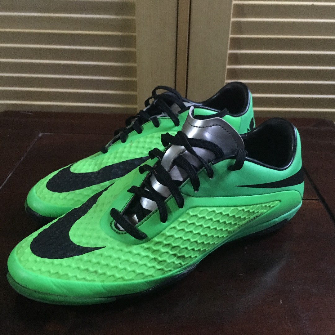 ORIGINAL 100 NIKE HYPERVENOM Sepatu Futsal Size 42 Hijau Olah