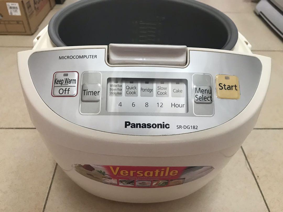 Panasonic SRDG182 Rice Cooker with TV & Home Appliances