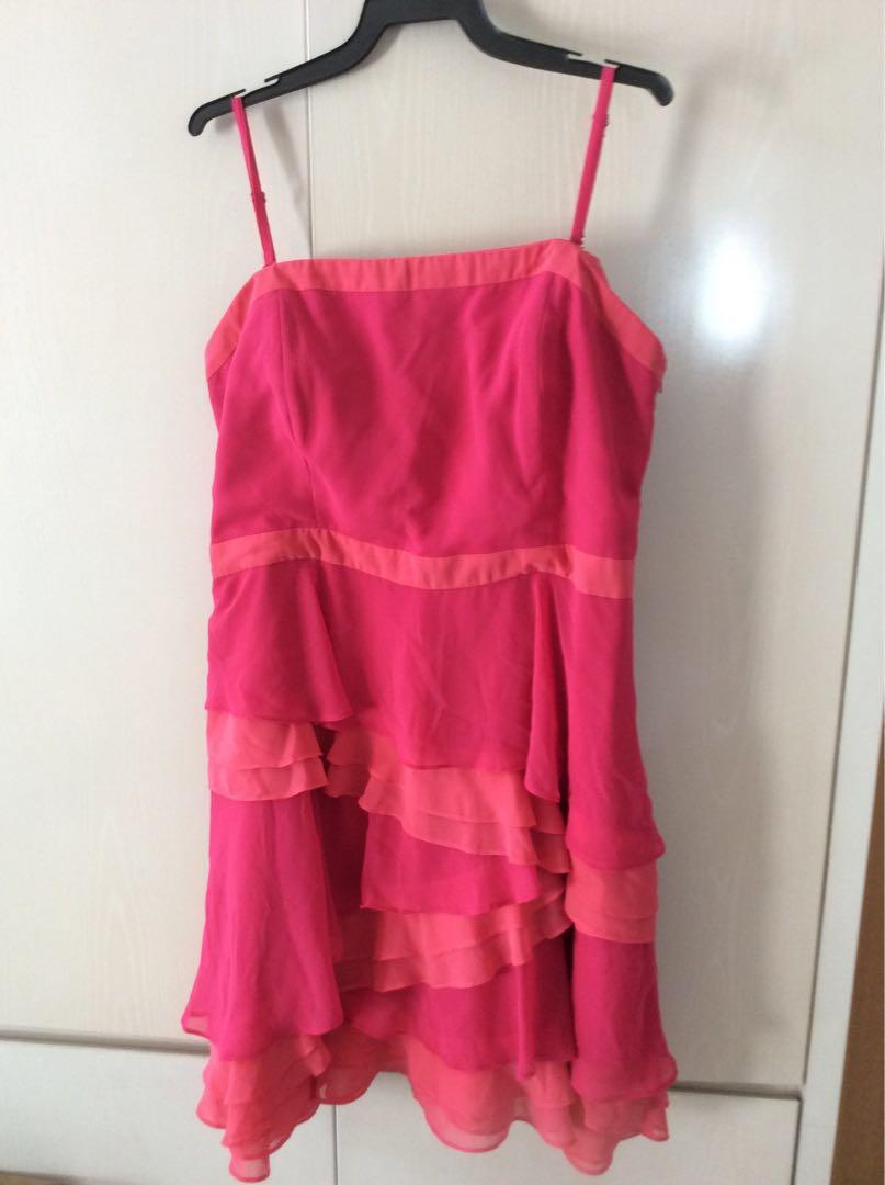 Pink dress size 18 Outlet