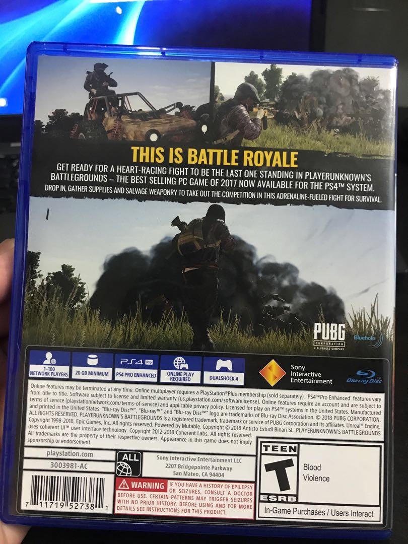 Pubg cd discount for ps4