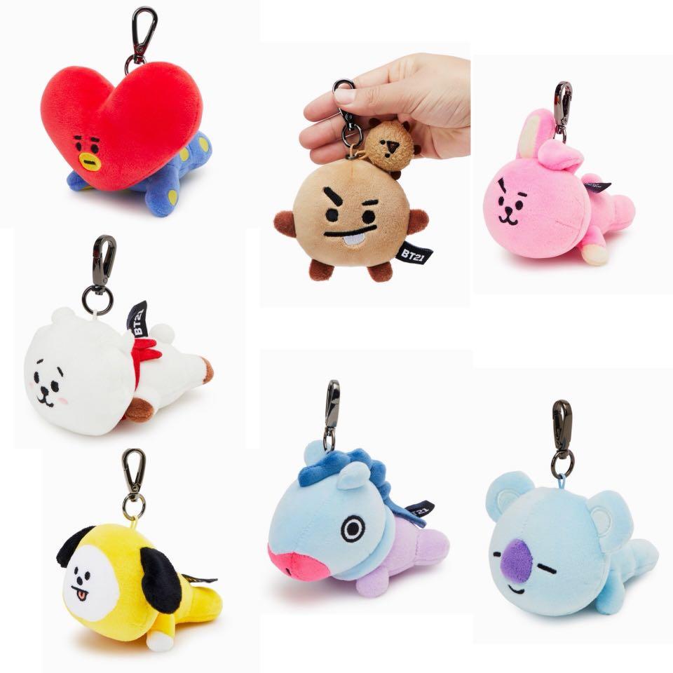 bt21 keyring plush