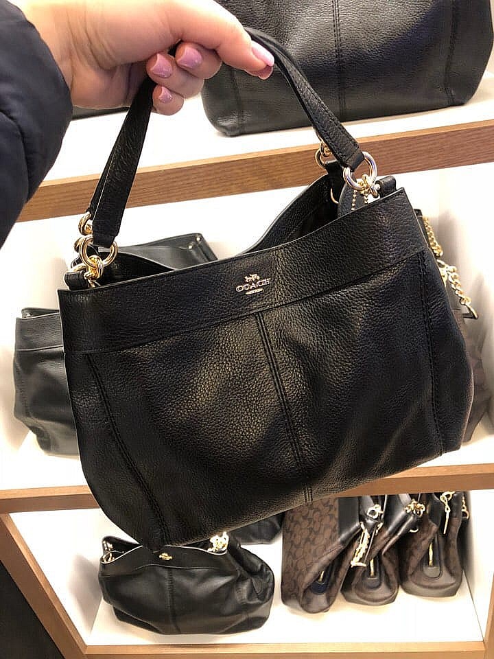 coach small lexy black
