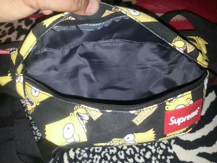 poshbag supreme x bart simpson