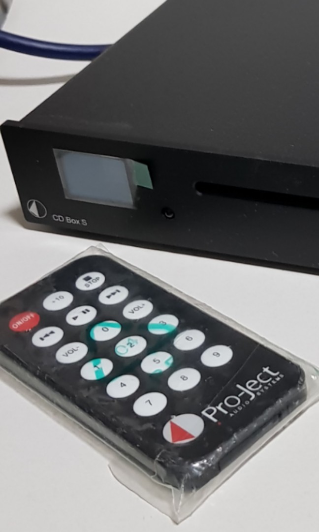 Pro-Ject Audio System CD player/transport CD BOX S, Audio, Portable ...