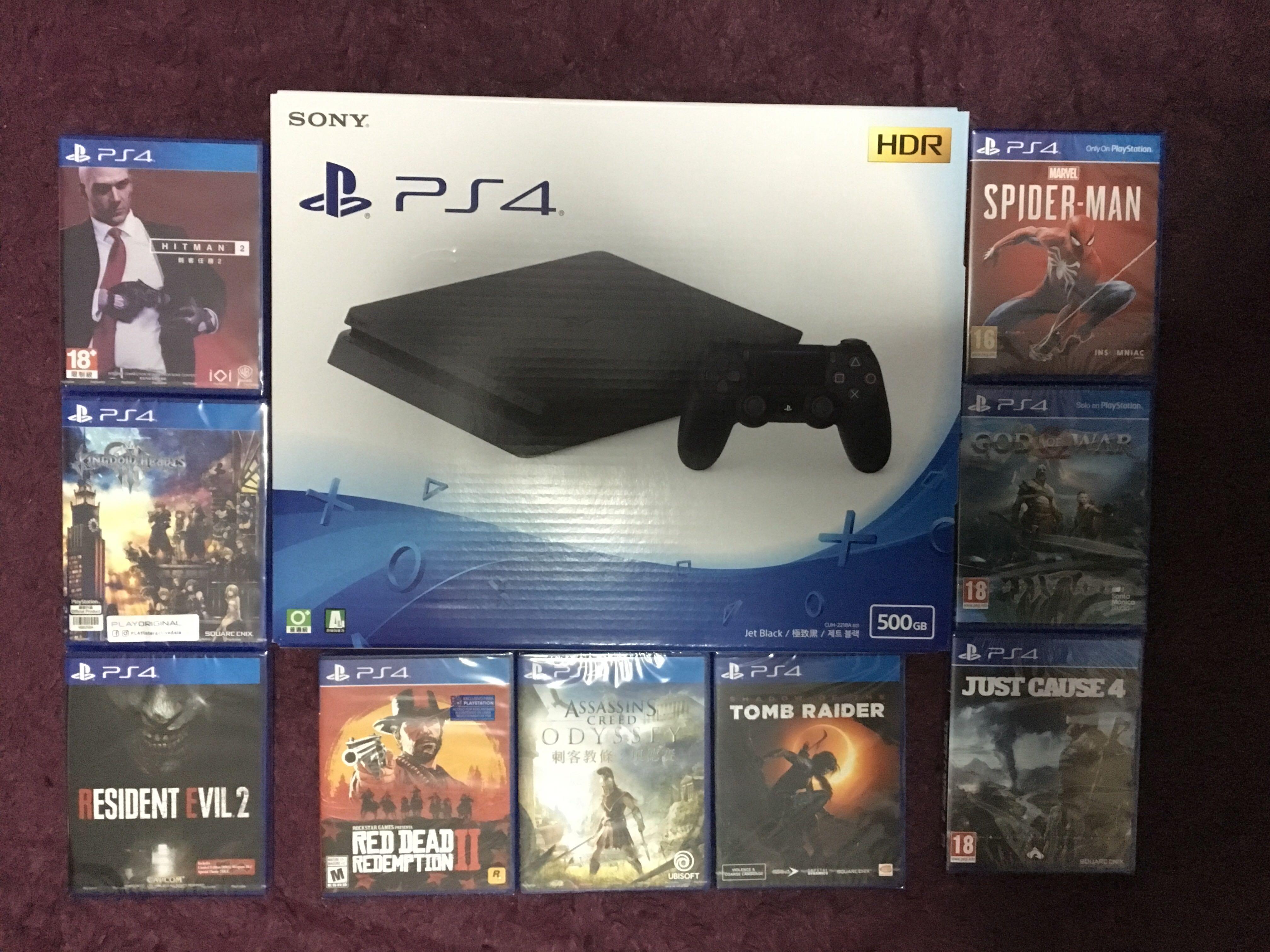 renting games on ps4