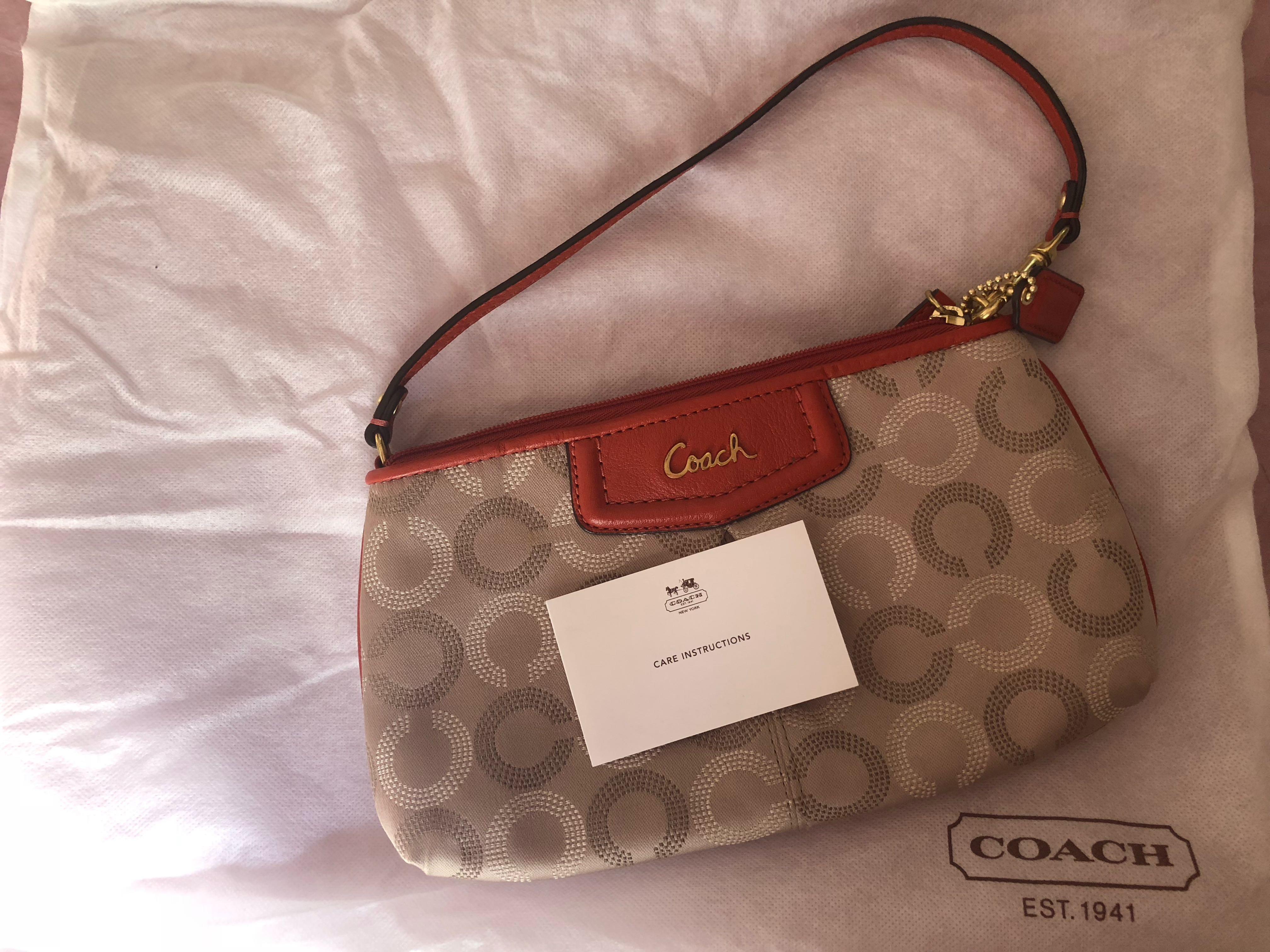 Coach small handbag discount price